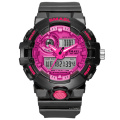 Новое поступление SMAEL 8023 спортивные часы мужские водонепроницаемые цифровые часы лучшего бренда качественные наручные часы с пластиковым ремешком и двойным дисплеем